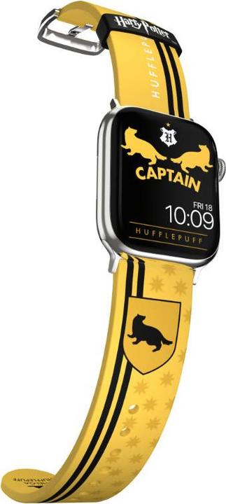 Produktbild Moby Fox Harry Potter bracelet pour smartwatch House Pride II - Hufflepuff (Schweiss- und UV-beständig, Hochwertiges Silikon)