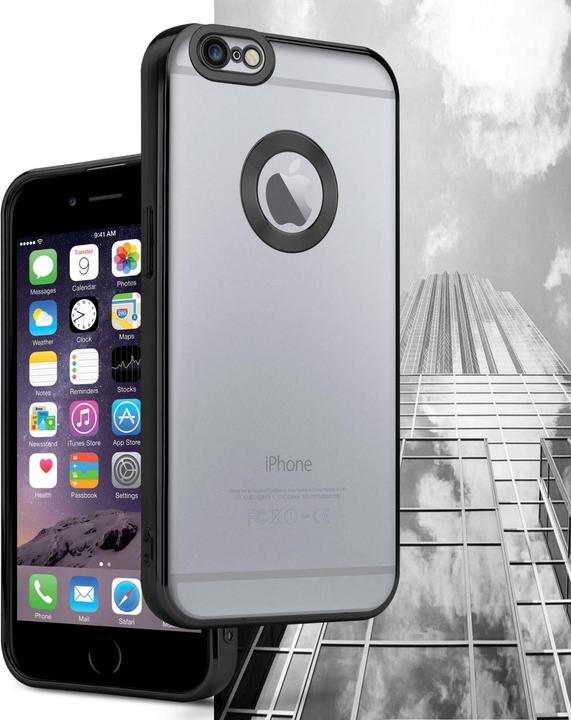 Produktbild Cadorabo TPU Hülle Chrome mit Kameraschutz für Apple iPhone 6 / 6S (Apple iPhone 6)