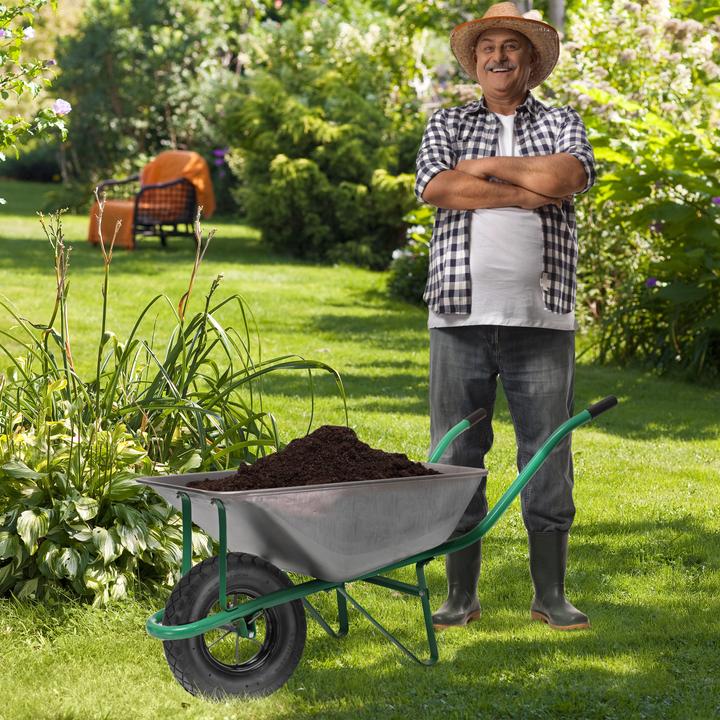 Actual product image Relaxdays Wheelbarrow wheel