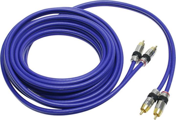 Produktbild InLine Cinch Kabel AUDIO, vergoldete Stecker, 2x Cinch (5 m, Cinch)