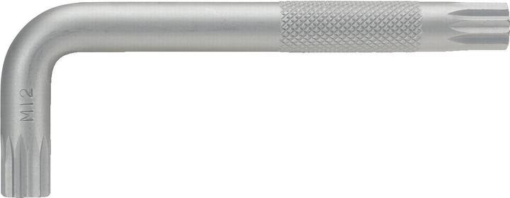 Produktbild KS Tools Vielzahn-Winkelstiftschlüssel. kurz. M10 151.4105
