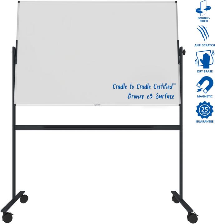 Actual product image Legamaster UNITE PLUS Tripod Turntable 100x200cm