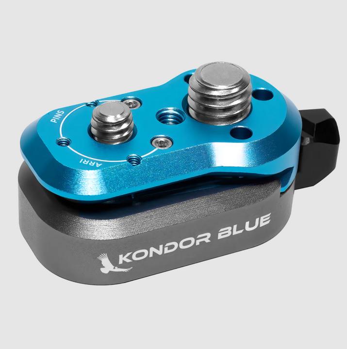 Immagine prodotto Kondor Blue Piastre a sgancio rapido Mini Lock per i flussi di lavoro delle fotocamere professionali (Kondor