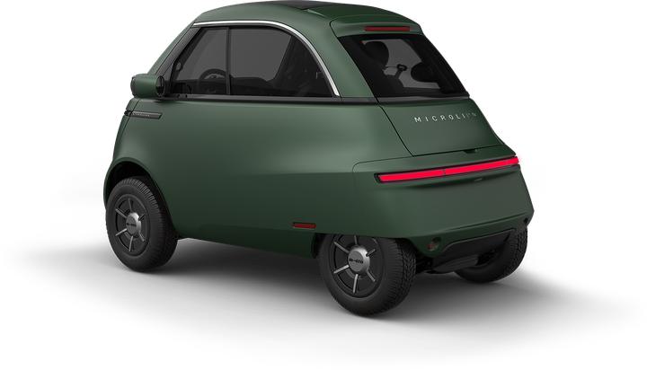 Immagine prodotto Microlino Verde Londra a lungo raggio Cool & Connect (Elettrico / Benzina Ibrido, 17 CV)