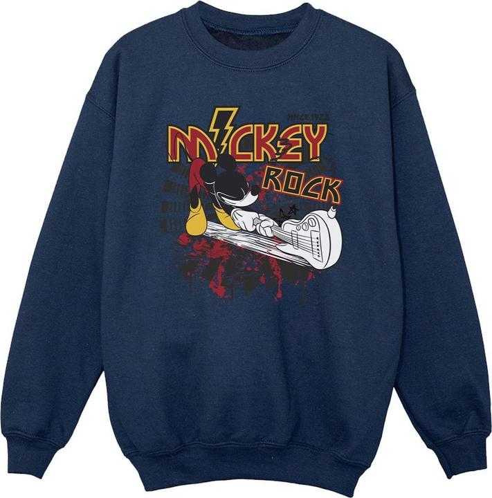 Disney Mickey Mouse Smash Guitar Rock Sweatshirt Mädchen