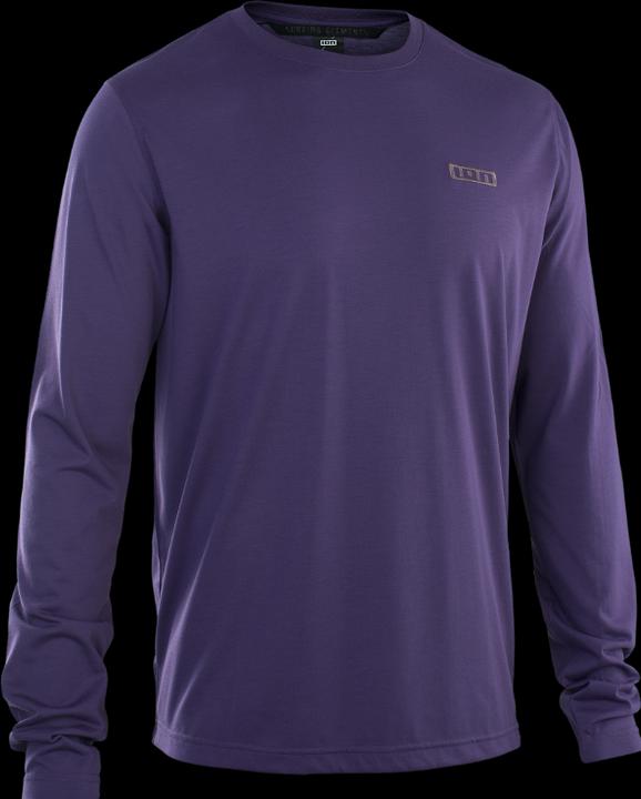 Image du produit ION Bike Tee S Logo LS DR men - dark-purple (54)