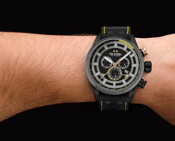 Image du produit TW-Steel SVS207 Fast Lane Chronograph Limited Edition Montre Homme 48mm 10ATM (Chronographe)
