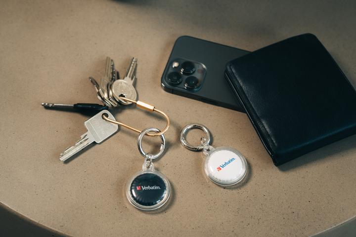 Actual product image Verbatim 1x2 My Finder Coin Bluetooth Item Finder b/w 32134 (iOS)