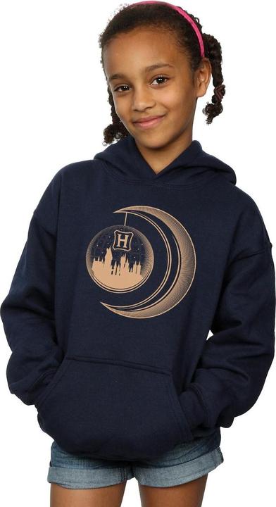 Produktbild Hogwarts Moon Kapuzenpullover Mädchen (152, 158)