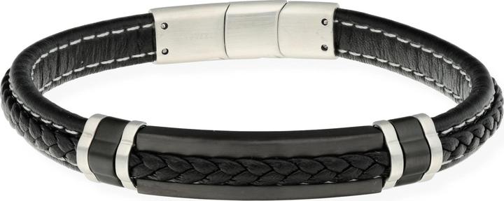 Carat Cool (0.90 cm, Edelstahl/Leder)