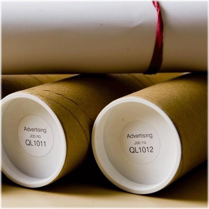 Actual product image Brother DK-11219 Round paper labels