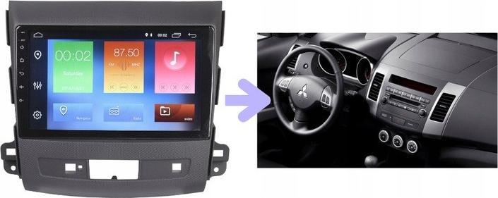 Actual product image No Name RADIO GPS NAVIGATION PEUGEOT 4007 2006-2012 ANDROID (9")