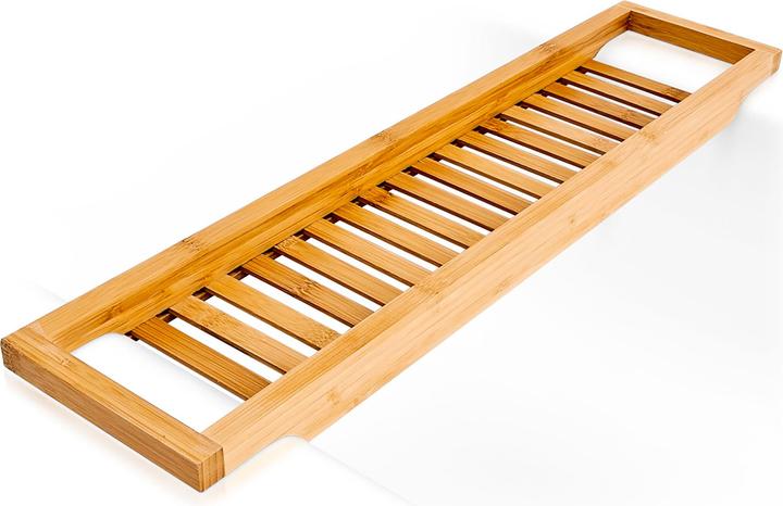 Produktbild Relaxdays Bambus Badewannenablage (65 x 15 x 4 cm)