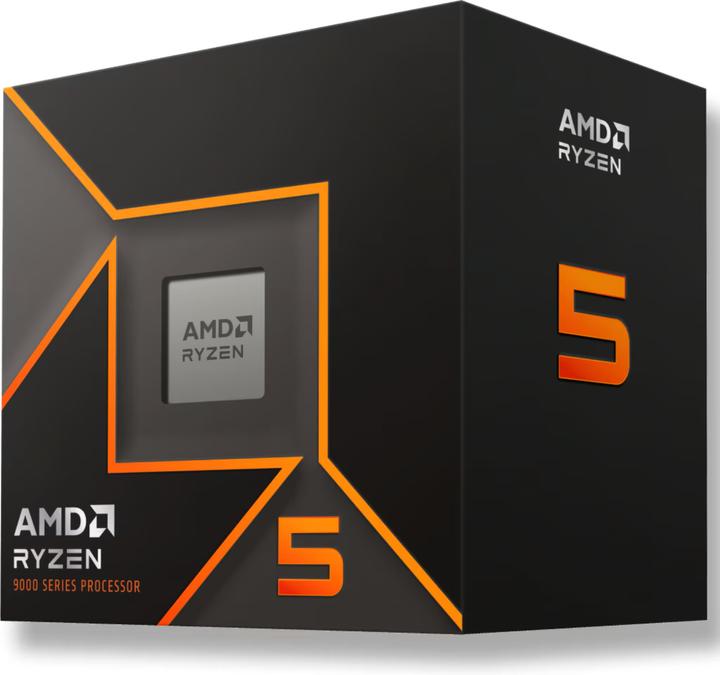 Image du produit AMD Ryzen 5 9600 (AM5, 3.80 GHz, 6 -Core)