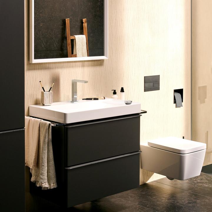 Actual product image hansgrohe Tecturis E 2-gats wastafelkraan 150 CoolStart met waste chroom