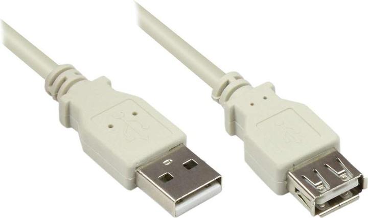 Produktbild Good Connections USB Verlängerungskabel (1 m, USB 2.0)