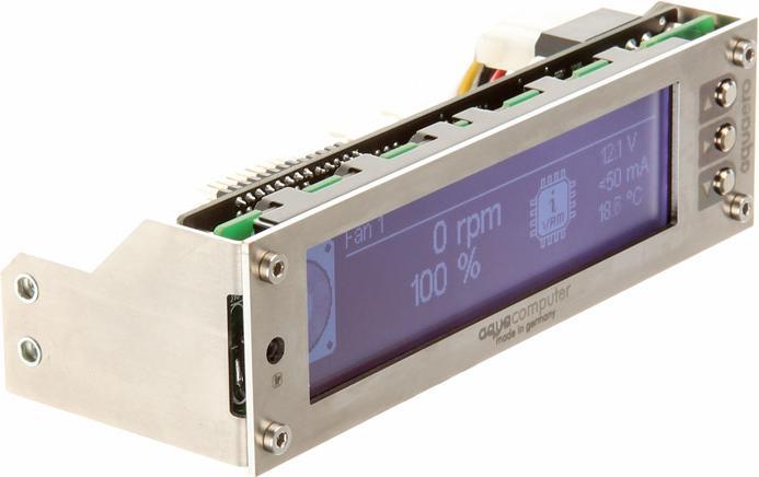 Produktbild Aqua Computer aquaero 6 PRO USB Fan-Controller, Grafik-LCD