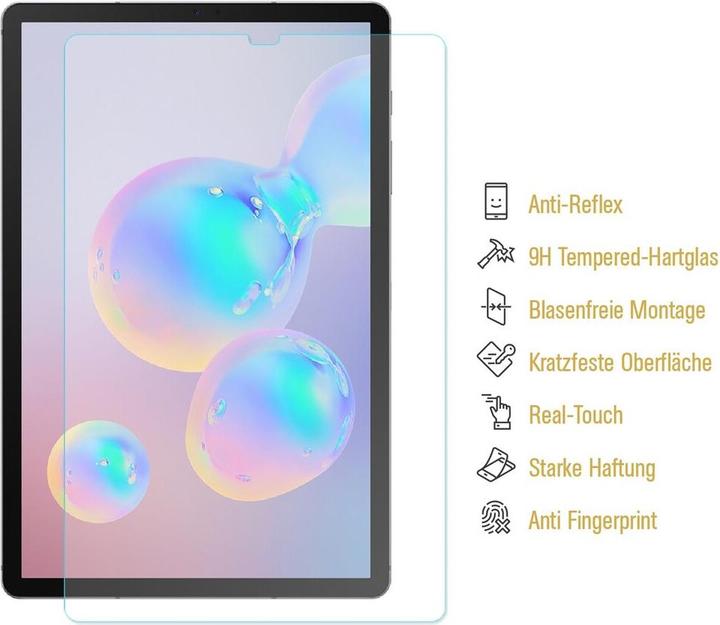 Produktbild Protectorking 2x Echtes Tempered 9H Panzerhartglas Matt Entspiegelt (2 Stück, Galaxy Tab S5e)