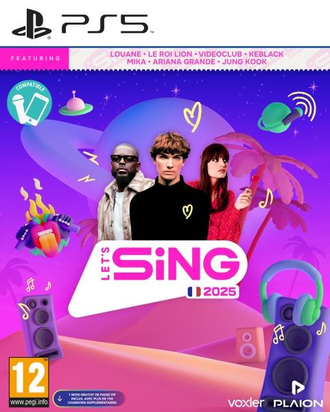 Produktbild Plaion Let's Sing 2025 French Version (PS5, FR)