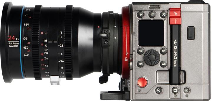 Actual product image Sirui Jupiter Set of 3 24mm/35mm/50mm T2 Macro Cine Full Frame Lens PL Mount (Arri PL, full size)