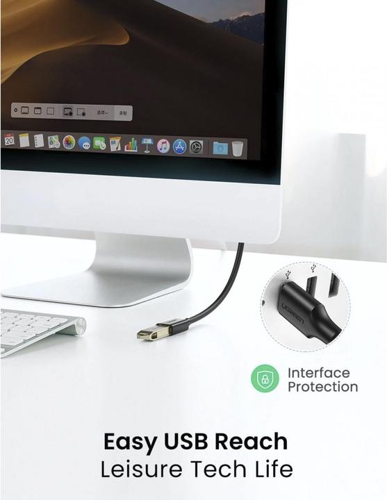 Actual product image Ugreen USB A—Usb A (1 m, USB 3.0)