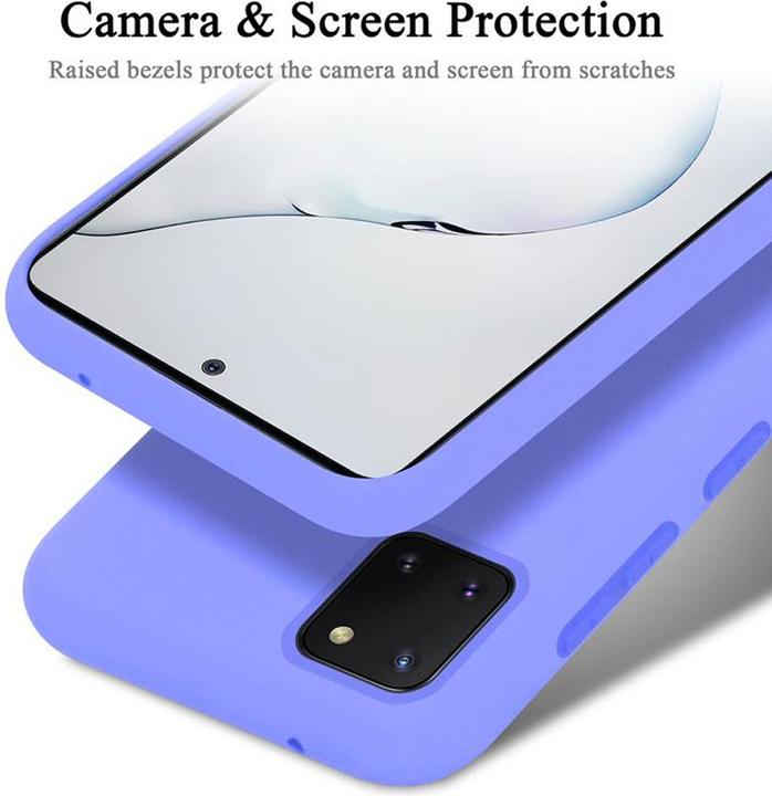 Produktbild Cadorabo TPU Liquid Silicone Case Cover (Samsung Galaxy A81)