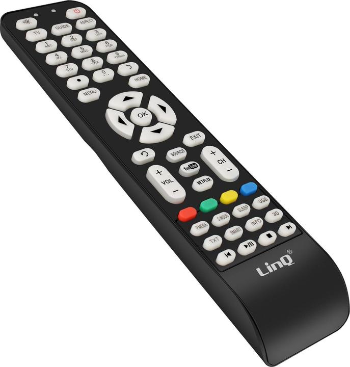 Actual product image LinQ SM-5707 Remote control (Universal remote control, Infrared)