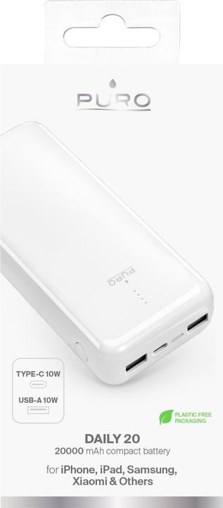 Produktbild Puro Power Bank (20000 mAh, 74 Wh)