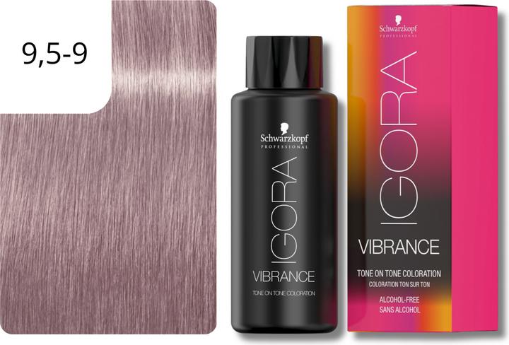 Produktbild Schwarzkopf Professional IGORA VIBRANCE Tone On Tone Coloration (9,5-9 Violett Toner)