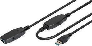 Immagine prodotto Digitus Cavo di prolunga attivo USB3.0 (5 m, USB 3.2)