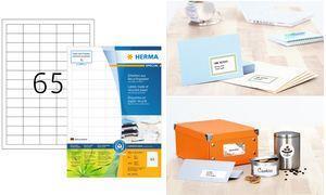 Actual product image HERMA Recycled address labels A4