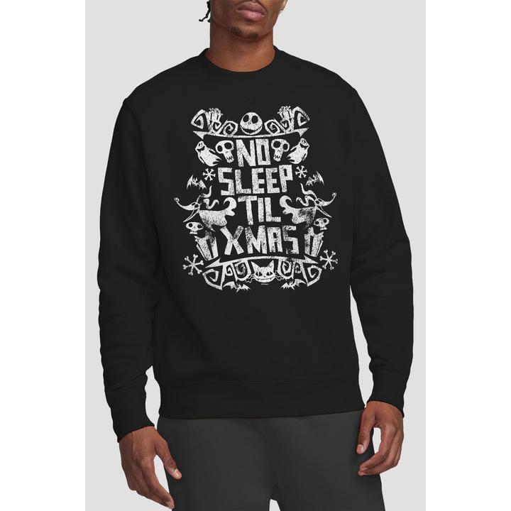 Immagine prodotto The Nightmare Before Christmas No Sleep Till Xmas Felpa Adulto Unisex (L)