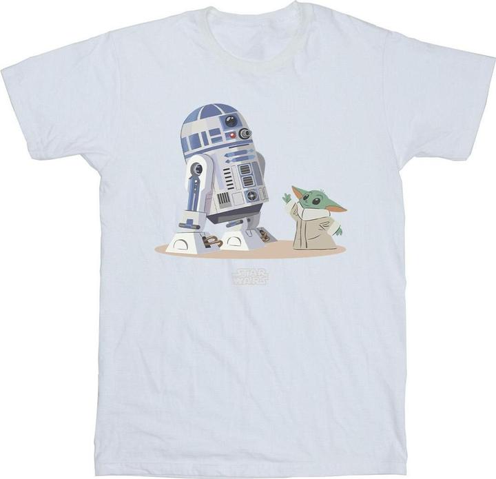 Star Wars The Mandalorian R2D2 And Grogu TShirt