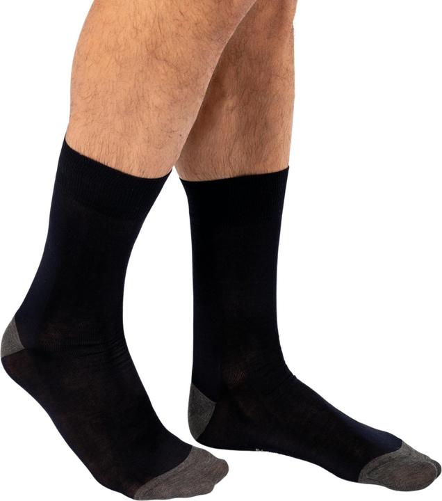 Produktbild Kariban Halbhohe Socken aus mercerisierter Baumwolle origine france garantiert (35, 38)