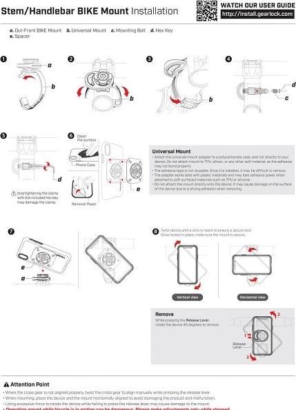 Immagine prodotto Spigen Gearlock Stem/Handlebar Mount