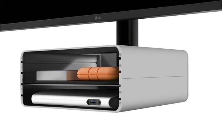 Actual product image TwelveSouth HiRise Pro for iMac Silver