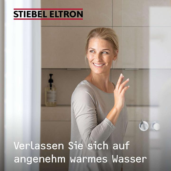 Produktbild Stiebel Eltron HDB-E 27 Trend Elektronischer Durchlauferhitzer nahezu konstante Temperatur dank 2i Technologie