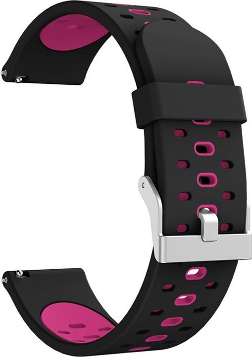 Produktbild Cover-Discount 20mm Silikon Ersatzarmband BI-color pink (20 mm, Silikon)