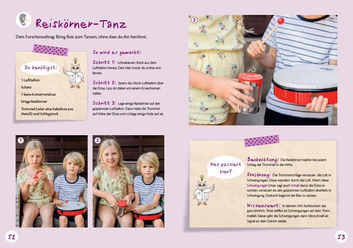 Produktbild Experimentierspass für die Kleinsten. 25 leichte Experimente für Kinder ab 3 Jahren. Schwebende (Deutsch, Christine Sinnwell-Backes, Timo Backes, 2020)