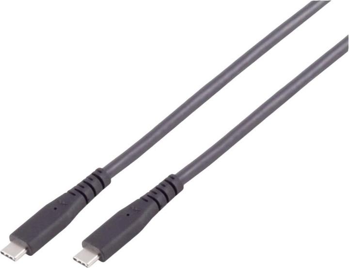 Immagine prodotto BKL Electronic Cavo di connessione USB-C, USB4 Gen 3x2, 240W, 0,5m (0.50 m, USB 4.0, 240 W)