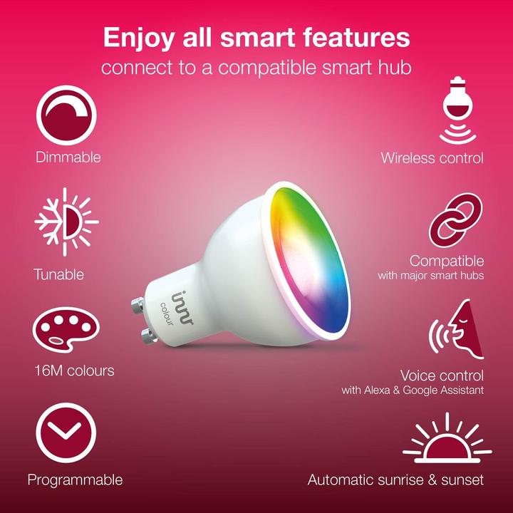 Produktbild Innr Smart Spot (GU10, 6 W, 350 lm, 1 x, G)
