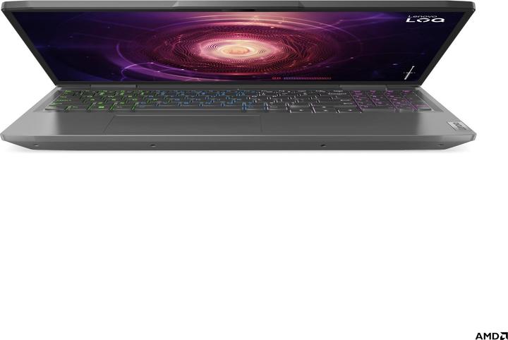 Produktbild Lenovo LOQ 16APH8 AMD Ryzen 7 7840HS 16inch 16GB 512GB SSD RTX4050 6GB W11H Storm Grey Qwerty (16", 16 GB, 512 GB, Eng. Int.)