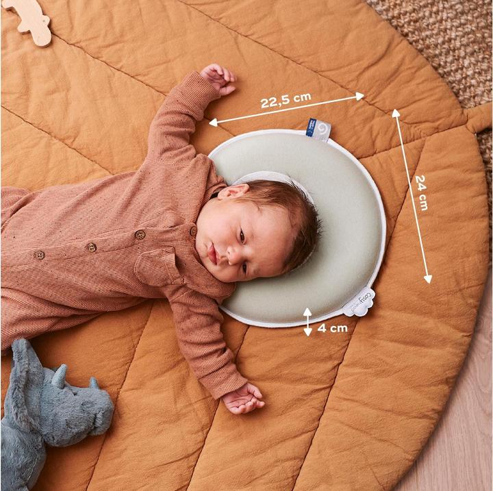 Produktbild Babymoov Baby-Kopfkissen Cosyhead Sage Green (24 x 22.5 x 4 cm)