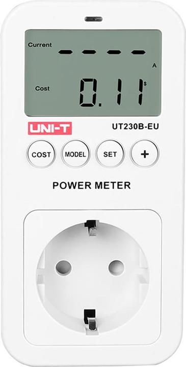 Actual product image Uni-T MIE0283 Socket with UT230B-EU energy meter
