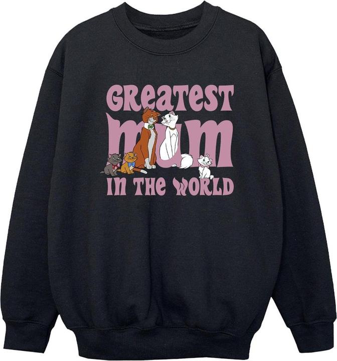 Disney The Aristocats Greatest Mum Sweatshirt Jungen