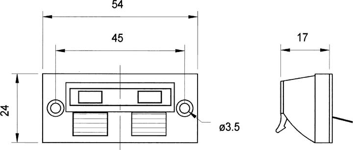 Actual product image Visaton Connection terminal LK 2 NG