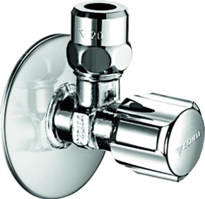 Produktbild Schell Eckregulierventil COMFORT chrom, kurze Bauform 3/8Zollx3/8Zoll