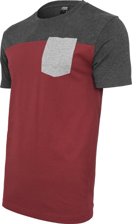 Produktbild Urban Classics 3-Tone Pocket Tee (S)