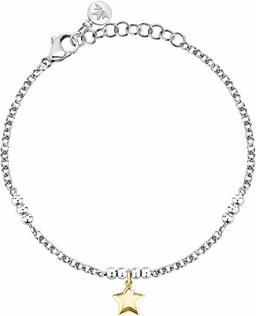 Actual product image Morellato Steel Bracelet With Gold-Plated Star Talismani Saix27