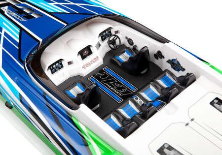 Produktbild Traxxas DCB M41 40 Zoll Catamaran Brushless Grün/Blau